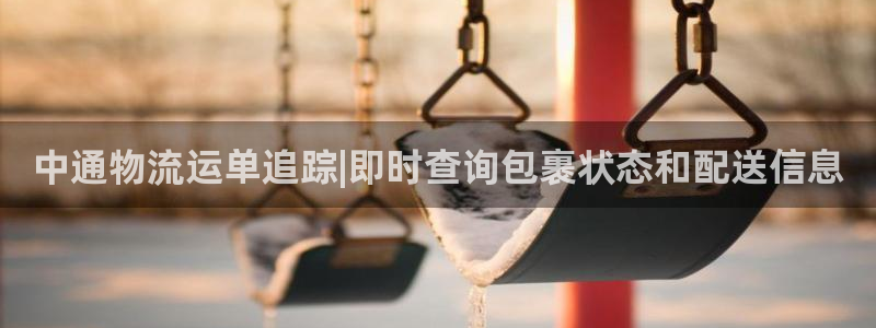 28圈注册登录流程：中通物流运单追踪