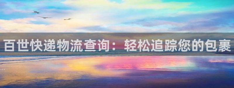 28圈p图上分下款通道：百世快递物流