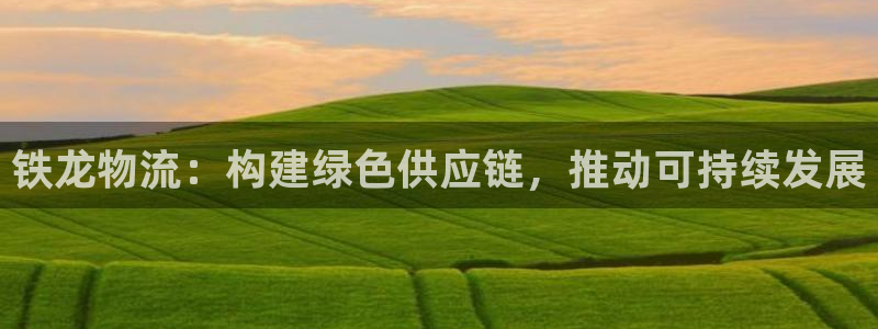 28圈注册网站APP：铁龙物流：构建